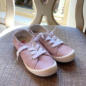 Jellypop sneakers little girls size 3 pink sparkly